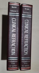 Clinical Refraction 3rd Edition + Vintage Laid in Ephemera Excellent Condition