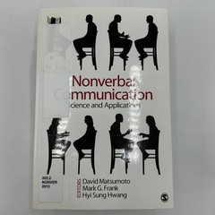 Nonverbal Communication Science and Application Psychology Matsumoto Frank Hwang