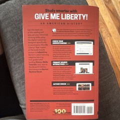 W. W. Norton Give Me Liberty! 7th Ed Seagull Vol. 1 Paperback 2020 Foner