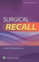 Surgical Recall by Lorne Blackbourne: Used