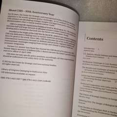 Project on Nuclear Issues Spies Weiner 2013 CSIS Rowman & Littlefield Papers