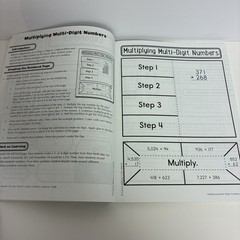 Carson Dellosa MATH Grade 5 Resource Book Interactive Notebooks Workbook