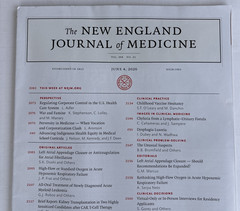 New England Journal of Medicine NEJM single issue Vol 394, No. 21, June 4, 2026