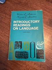 Introductory Readings On Language Paperback Book Revised Edition