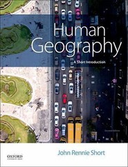Human Geography: A Short Introduction by Short, John Rennie