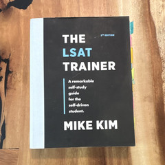 The LSAT Trainer 2nd Edition Study Guide by Mike Kim Exam Preparation Law Book