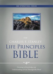 NIV, The Charles F. Stanley Life Principles Bible, Hardcover: Holy Bible, New I,