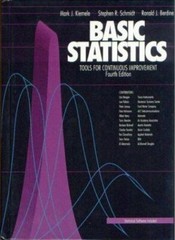 Basic Statistics : Tools for Continuous Improvement, Hardcover by Kiemele, Ma…