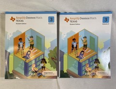 Amplify Desmos Math 2023 Grade 3 Volume 1 & Volume 2 (Please Read Description)