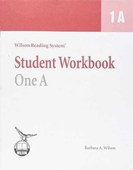 Student Workbook 1A (Wilson – Paperback, by unknown author – Acceptable w