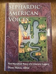 Sephardic-American Voices by Diane Matza (1997, Hardcover) JEWISH JUDAISM VG++