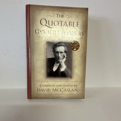 Discovery House The Quotable Oswald Chambers Hardcover w/ Audio CD by McCasland