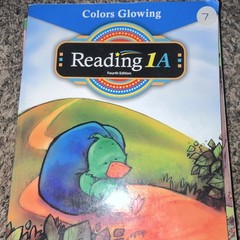 BJU Press Reading 1A Colors Glowing Textbook 4th Ed Paperback 2011