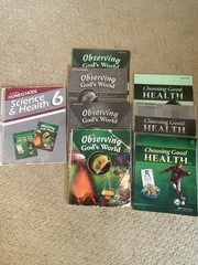 Abeka 6th Grade Health & Science Set