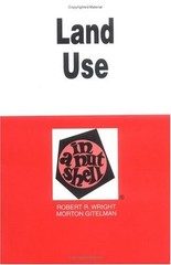 LAND USE IN A NUTSHELL (NUTSHELL SERIES) By Robert R. Wright & Paust EXCELLENT