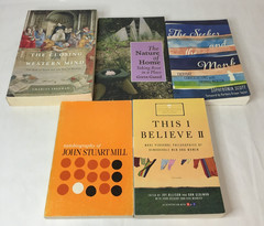 Lot of 5 Nonfiction Books – Philosophy – Mill Monk Home Western Personal