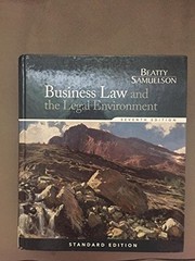 Business Law and the Legal Environm…, Samuelson, Susa