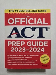Wiley The Official ACT Prep Guide 2024-2025 Paperback Study Guide EC No Marks