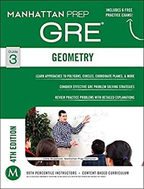 GRE Geometry Paperback Manhattan Prep