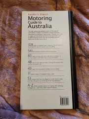 Motoring Guide To Australia 1996 Reader’s Digest-H/C-328 PAGES