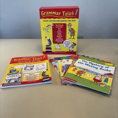 Scholastic Grammar Tales 10 Book Box Set English Grammar Study Guide Book