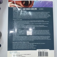 Data, Voice and Video Cabling by Paul Rosenberg and Jim Hayes (2008, Trade…