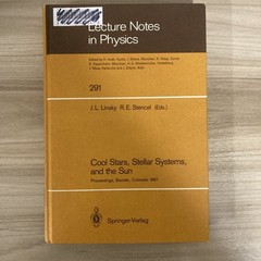 Cool Stars, Stellar Systems, and the Sun (1988) [Ex-Library]