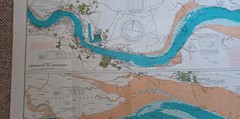 Stanfords Coloured Charts Coastal Navigators 6 Lower Thames Richmond-The Nore