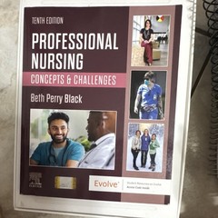 Elsevier Professional Nursing Concepts & Challenges 10th Beth Perry Black ISBN