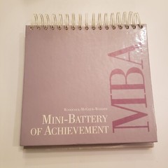 Woodcock Mini Battery Tests of Achievement Educational Book MBA Assessment Vtg