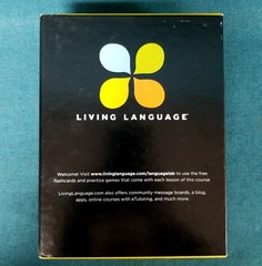 Living Language Spanish Course 2011 Boxset Books + Audio CDs