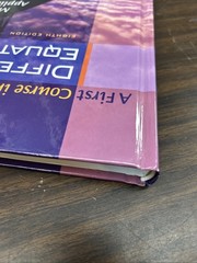 First Course In Differential Equations with Modeling Applications by Dennis Zill