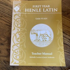 Latin First Year Memoria Press Lot Of 3 Books Units I-XIV See Pics & Description
