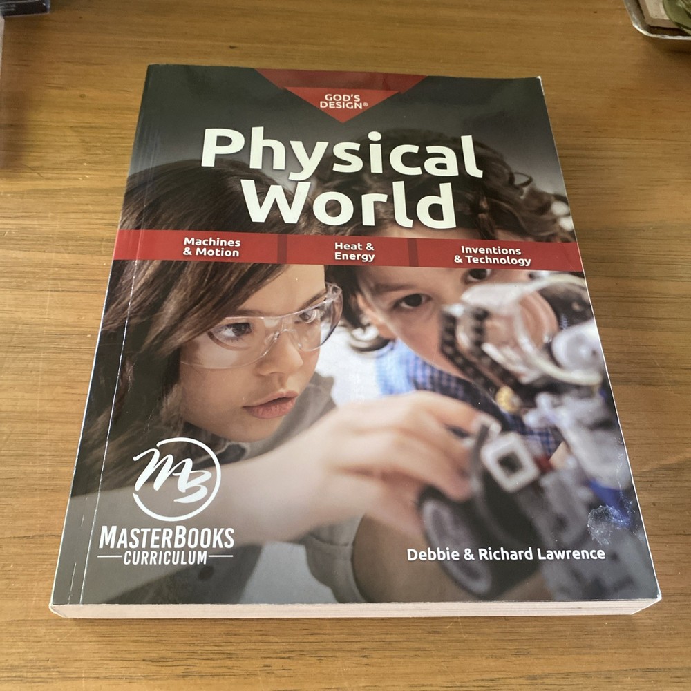 Christian Homeschool God’s Design for the Physical World Activity Book Grade 3-8