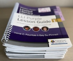 Fountas & Pinnell LLI Purple System Box 1 Teacher Materials Spiral Bound Set