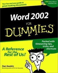 Word 2002 For Dummies (For Dummies Series)