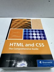 HTML & CSS: The Comprehensive Guide to – Paperback, by Jürgen Wolf – Very Good