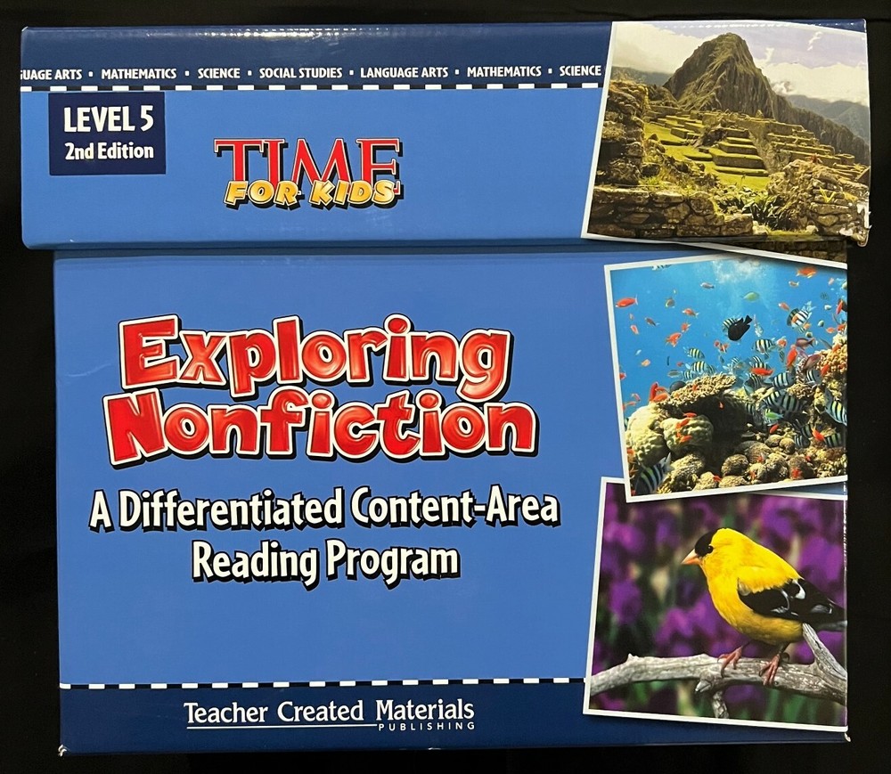 5th – Time for Kids EXPLORING NONFICTION Differentiated Content-Area Reading SET