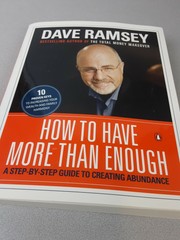 Dave Ramsey How To Have More Than Enough Paperback 2000 (BK24)