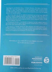 DSM-5-TR Diagnostic and Statistical Manual of Mental Disorders by American