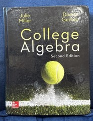 College Algebra (Collegiate Math) – Hardcover By Miller, Julie