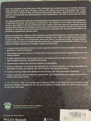 Culture of Animal Cells by R. Ian Freshney (Hardback, 2016)
