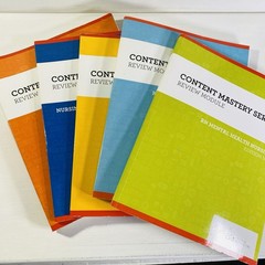 Content Mastery Series LOT OF 5 – Ed. 7 and Ed. 10 2019 Trade Paperbacks