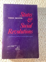 States and Social Revolutions. Political science.