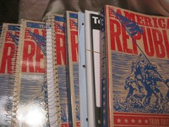 7 PC. COMPLETE BJU PRESS THE AMERICAN REPUBLIC- 3RD EDITION- STUDENT/TEACHER SET