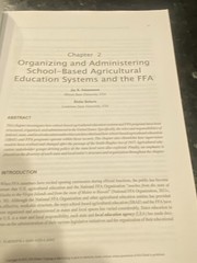 Preparing Agriculture and Agriscience Educators for the Classroom by R. Kirby…