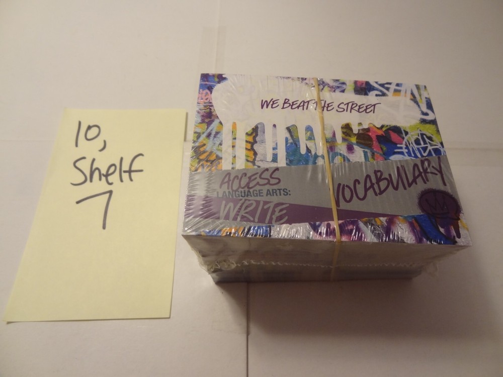 Attainment Access Language Arts Write Vocabulary Card Set as Shown