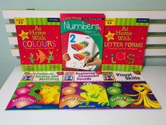 Lot of 6 Young Children’s Educational Activity Books Ages 3-4 Teaching Resource!