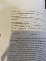 Coaching Psychology Manual 2nd Edition by Margaret Moore PB