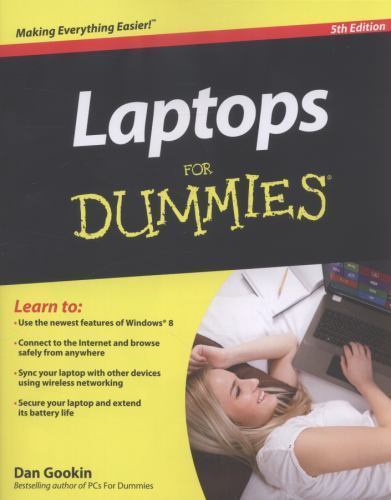 Laptops For Dummies; For Dummies Series – paperback, Dan Gookin, 1118115333